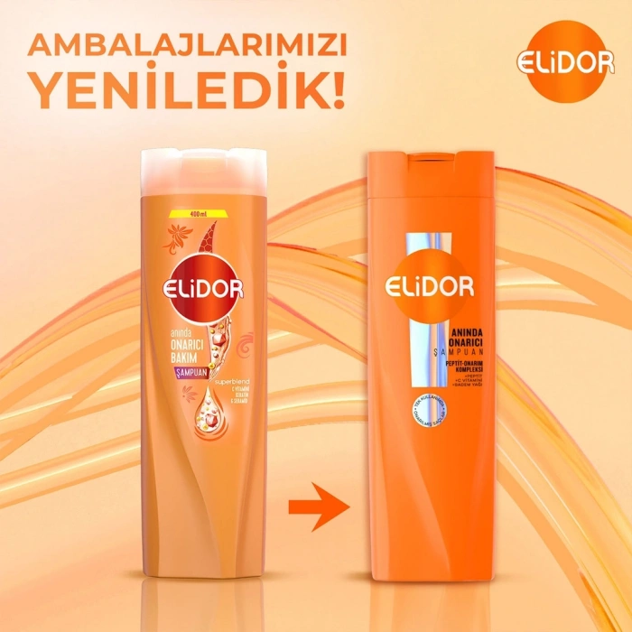 Elidor Anında Onarıcı Saç Bakım Şampuanı 400 ml