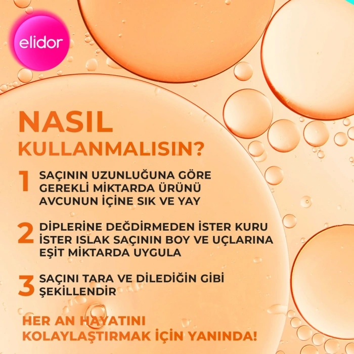 Elidor Anında Onarıcı SOS Kurtarıcı Saç Bakım Kremi 130 ml