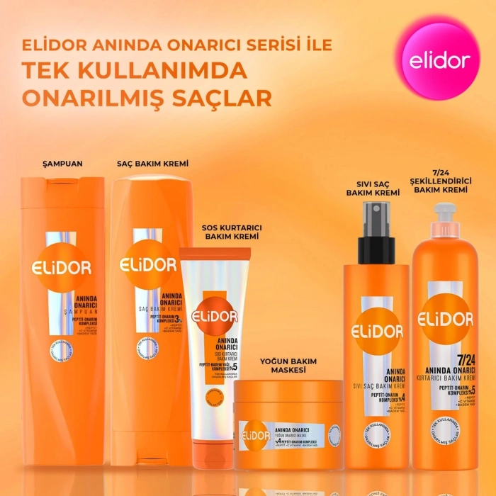 Elidor Anında Onarıcı SOS Kurtarıcı Saç Bakım Kremi 130 ml