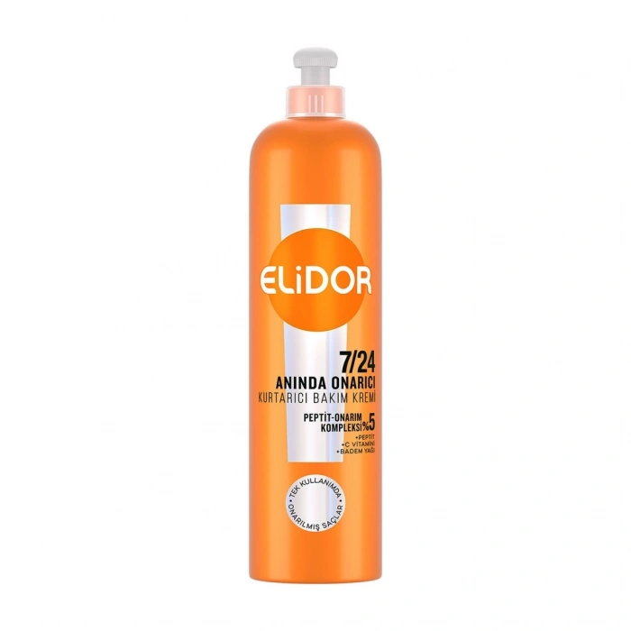 Elidor Anında Onarıcı Yıpranmış Saçlar İçin Kurtarıcı Saç Bakım Kremi 240 ml