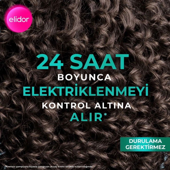 Elidor Belirgin Bukleler Şekillendirici Saç Bakım Kremi Dalgalı ve Kıvırcık Saçlar 240 ml