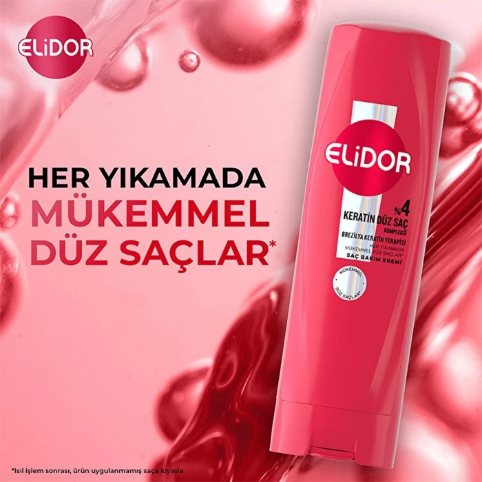 Elidor Brezilya Keratin Terapisi Saç Bakım Kremi 350 ml