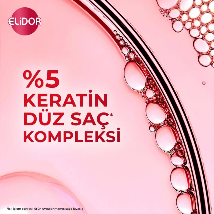Elidor Brezilya Keratin Terapisi Yoğun Onarıcı Saç Bakım Maskesi 220 ml