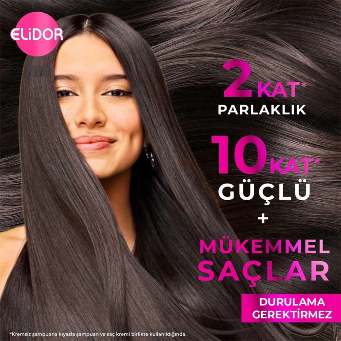 Elidor Güçlü ve Parlak Kuru ve Mat Saçlar İçin Şekillendirici Saç Bakım Kremi 240 ml