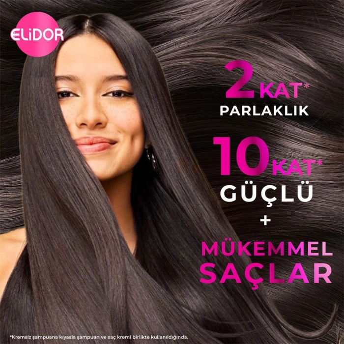Elidor Güçlü ve Parlak Saç Bakım Şampuanı 400 ml