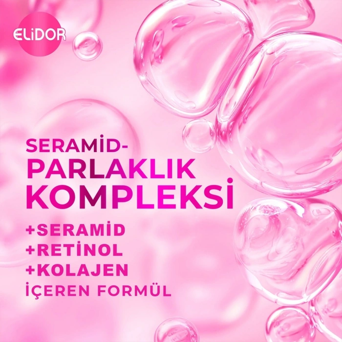 Elidor Güçlü ve Parlak Saç Bakım Şampuanı 400 ml