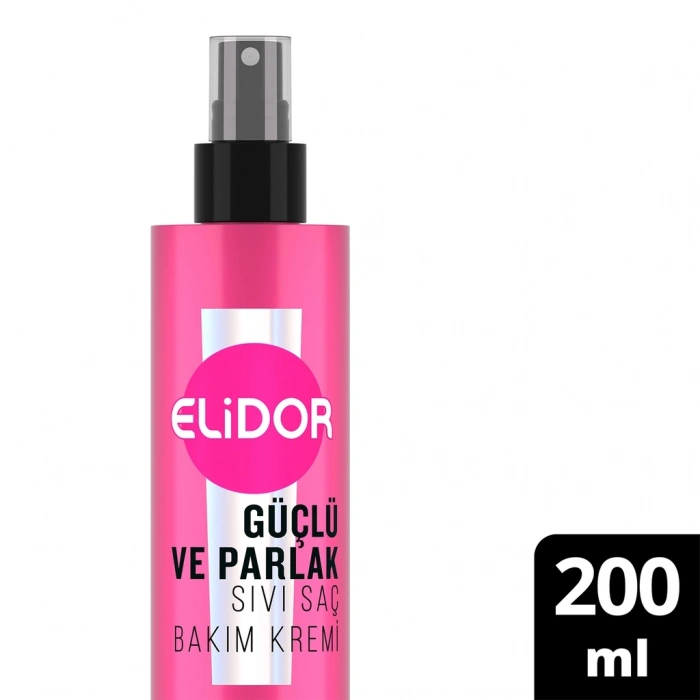 Elidor Güçlü ve Parlak Sıvı Saç Bakım Kremi 200 ml