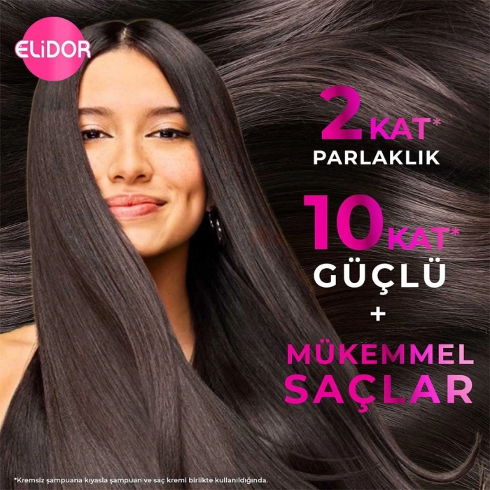 Elidor Güçlü ve Parlak Yoğun Saç Bakım Maskesi 220 ml