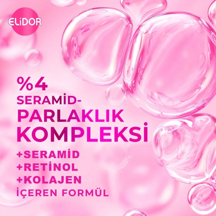 Elidor Güçlü ve Parlak Yoğun Saç Bakım Maskesi 220 ml
