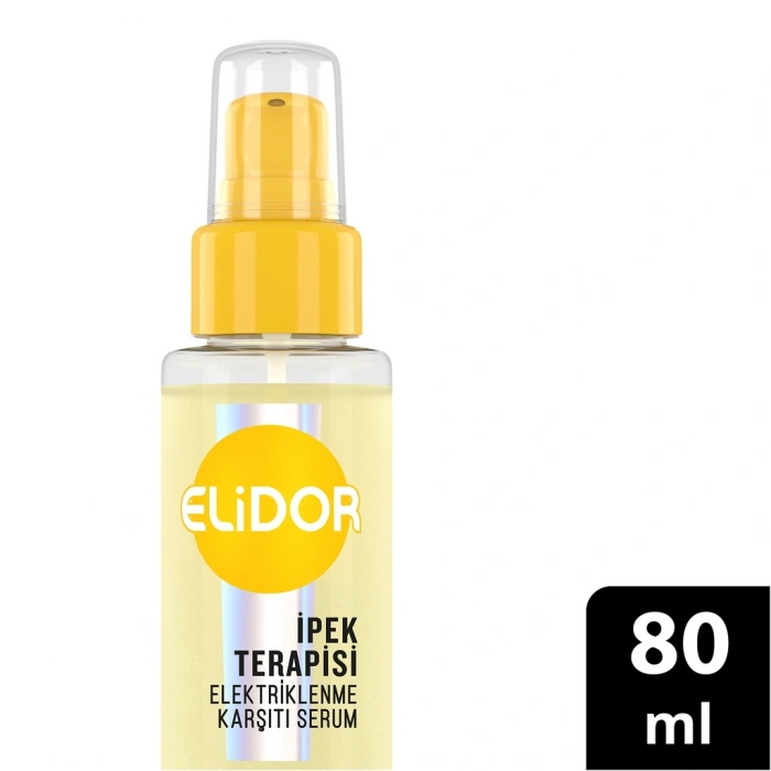 Elidor İpek Terapisi Elektriklenme Karşıtı Saç Bakım Serumu 80 ml
