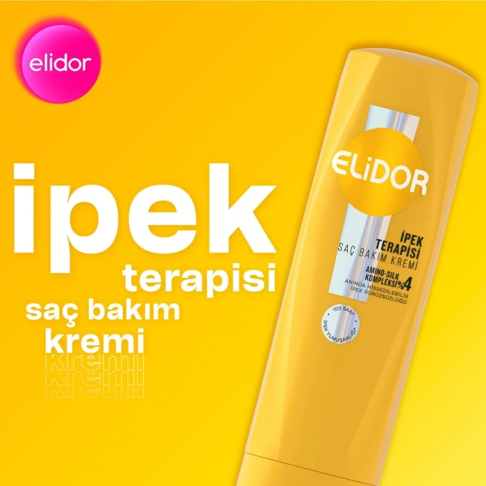 Elidor İpek Terapisi Saç Bakım Kremi 350 ml