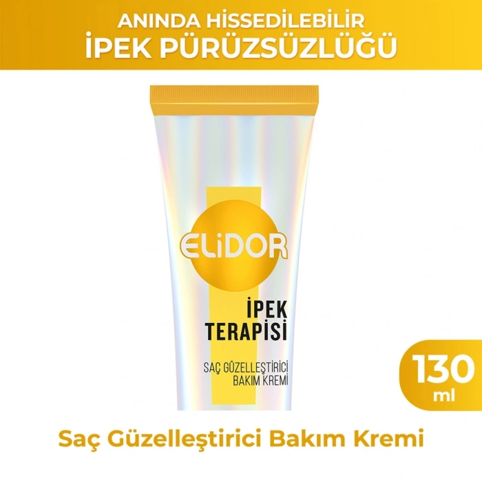 Elidor İpek Terapisi Saç Güzelleştirici Bakım Kremi 130 ml