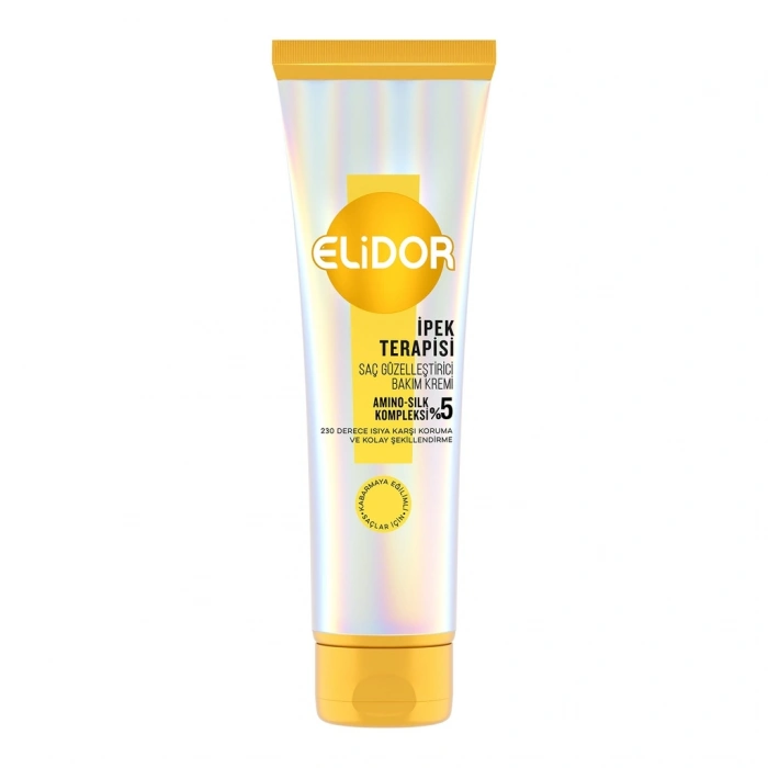 Elidor İpek Terapisi Saç Güzelleştirici Bakım Kremi 130 ml