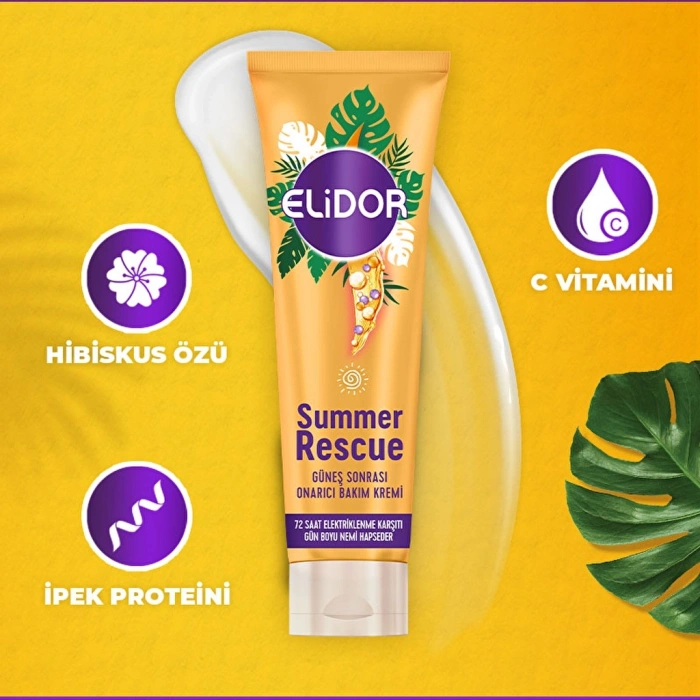 Elidor Summer Rescue Güneş Sonrası Onarıcı Bakım Kremi 150 ml