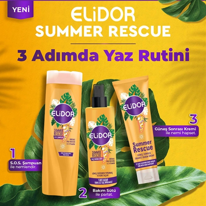 Elidor Summer Rescue Güneş Sonrası Onarıcı Bakım Kremi 150 ml