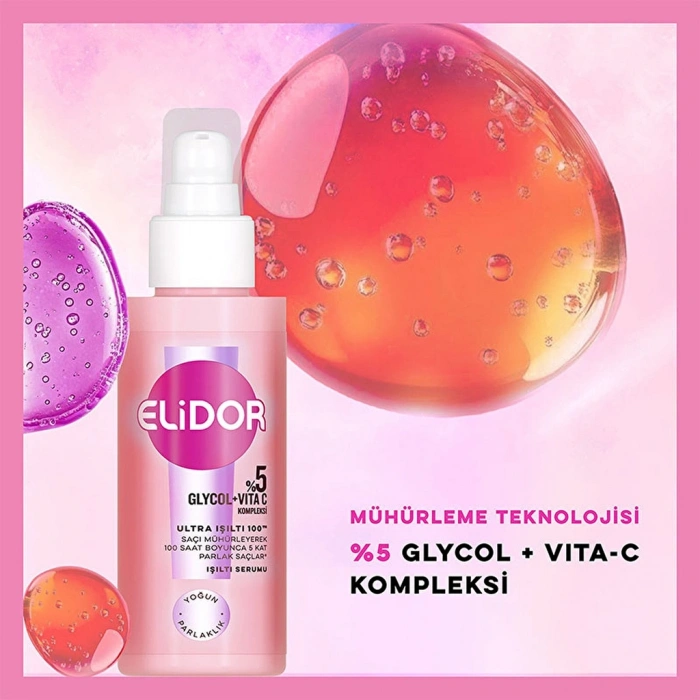 Elidor Ultra Işıltı Yoğun Parlaklık Işıltı Serumu 90 ml