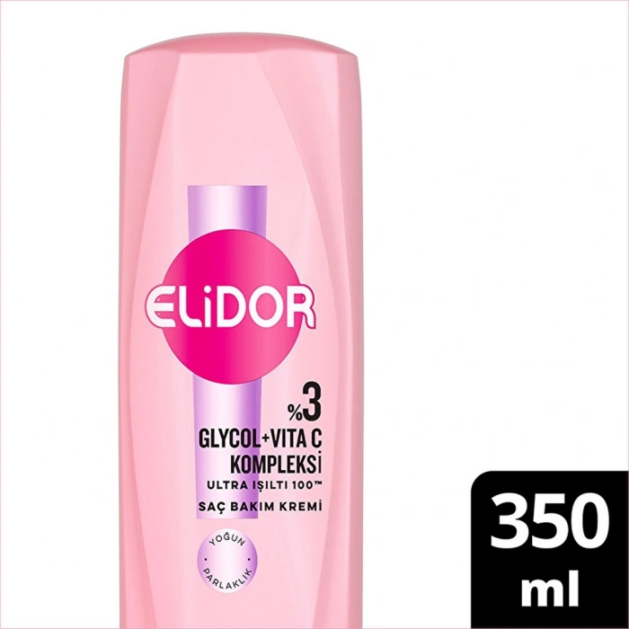 Elidor Ultra Işıltı Yoğun Parlaklık Saç Bakım Kremi 350 ml