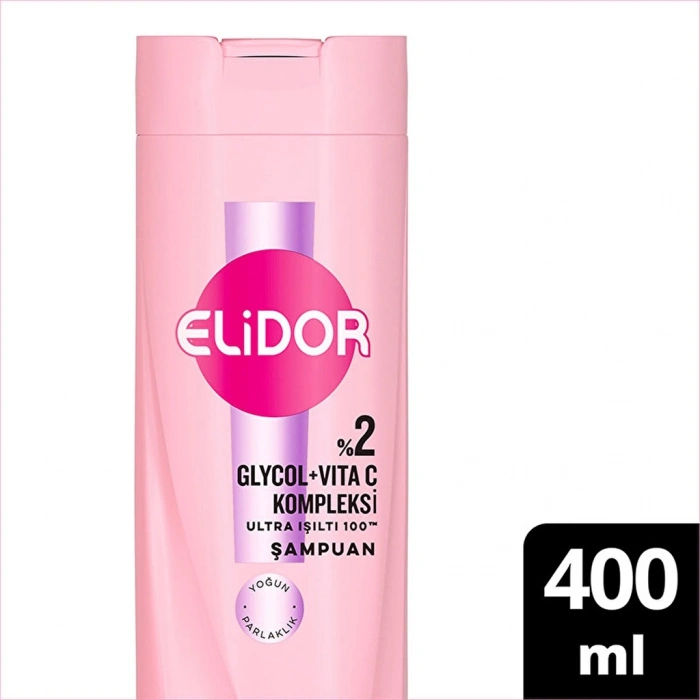Elidor Ultra Işıltı Yoğun Parlaklık Saç Bakım Şampuanı 400 ml