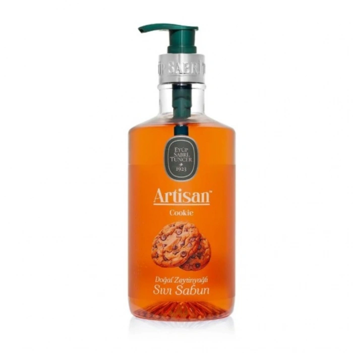 Eyüp Sabri Tuncer Artisan Doğal Zeytinyağlı Sıvı Sabun Cookie 600 ml