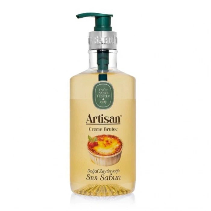 Eyüp Sabri Tuncer Artisan Doğal Zeytinyağlı Sıvı Sabun Creme Brulee 600 ml