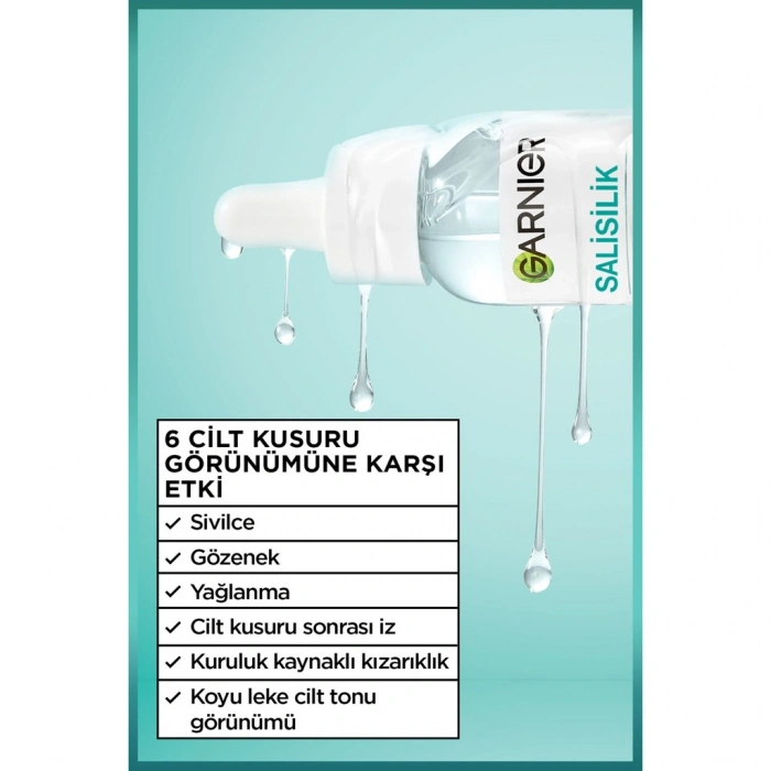 Garnier 7 Day Clinical Salisilik Akne Karşıtı Yüz Serumu 30 ml