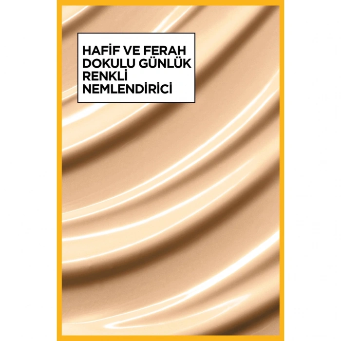 Garnier C Vitamini Wonder Tint 3 Etki 1 Arada 50+SPF Renkli Nemlendirici Yüz Güneş Kremi 40 ml Açık Ton