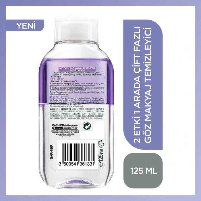 Garnier Göz Makyaj Temizleyici 125 ml