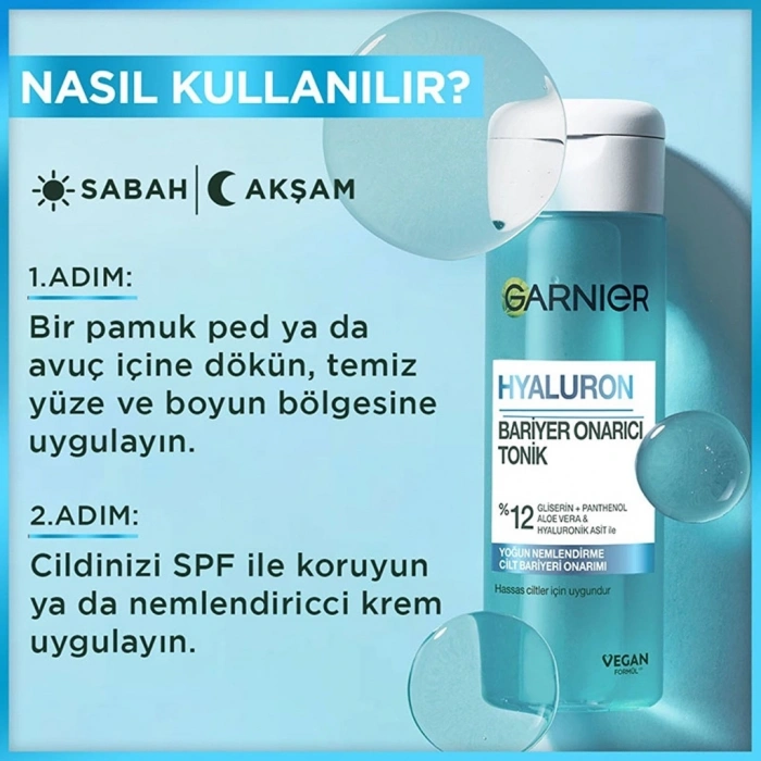 Garnier Hyaluron Bariyer Onarıcı Tonik 120 ml