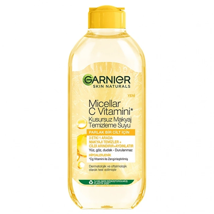 Garnier Micellar C Vitamini Kusursuz Makyaj Temizleme Suyu 400 ml