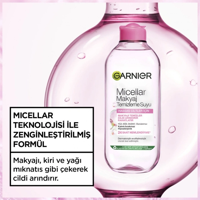 Garnier Micellar Kusursuz Makyaj Temizleme Suyu 400 ml