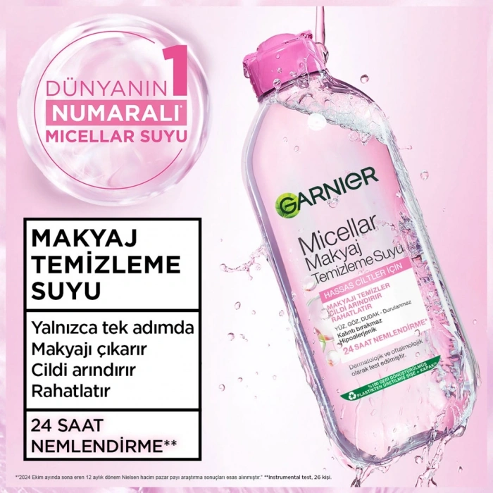 Garnier Micellar Kusursuz Makyaj Temizleme Suyu 400 ml