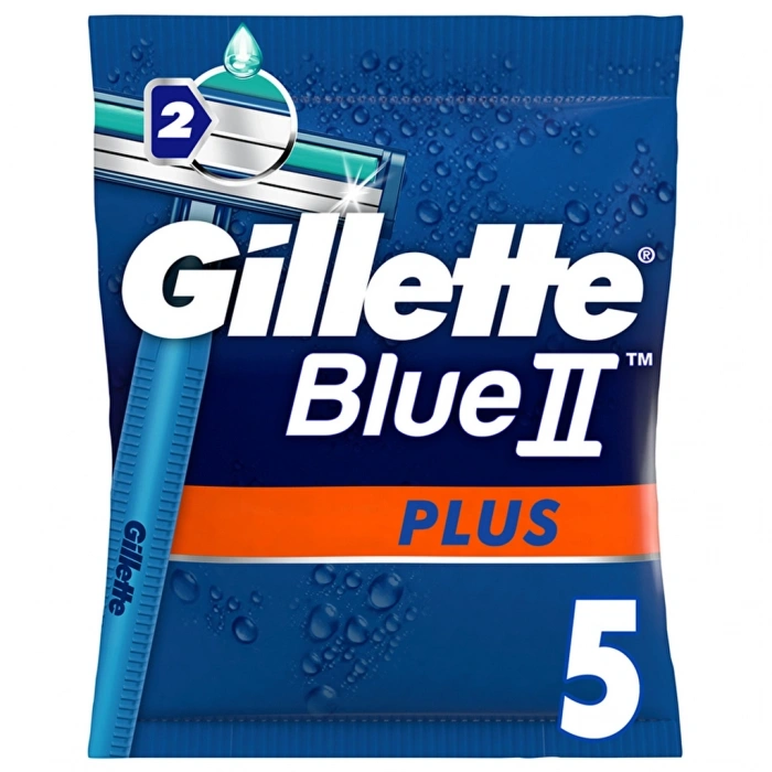 Gillette Blue2 Plus Kullan At Tıraş Bıçağı 5li