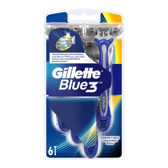 Gillette Blue3 Kullan At Tıraş Bıçağı 6lı