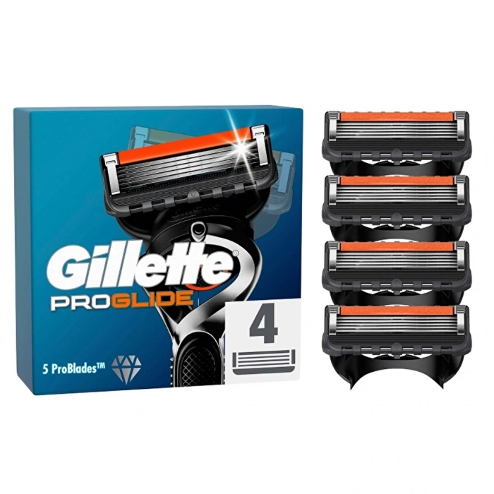 Gillette Fusion ProGlide Yedek Tıraş Bıçağı 4 Adet