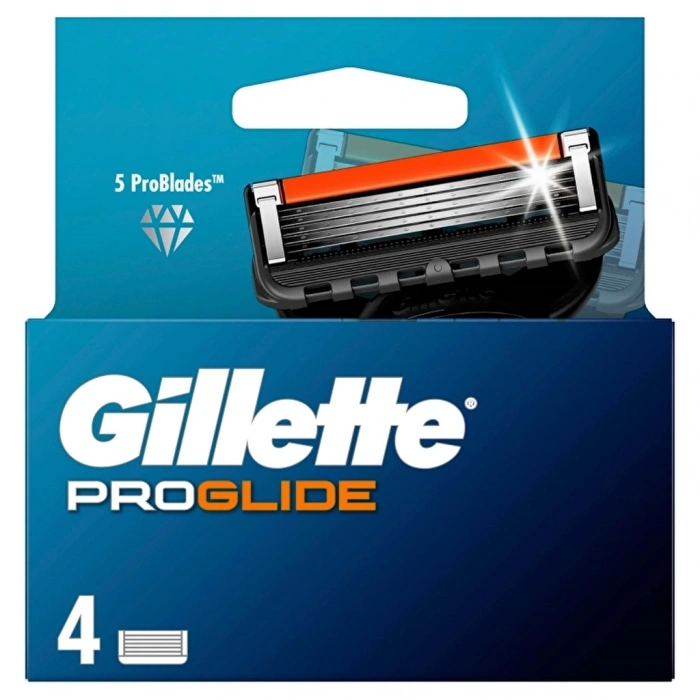 Gillette Fusion ProGlide Yedek Tıraş Bıçağı 4 Adet