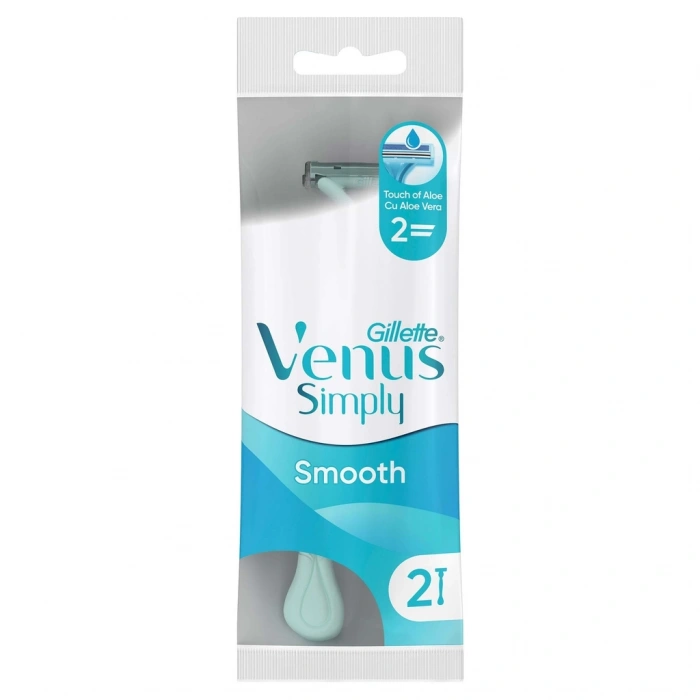 Gillette Simply Venus 2 Kullan At Kadın Tıraş Bıçağı 2li