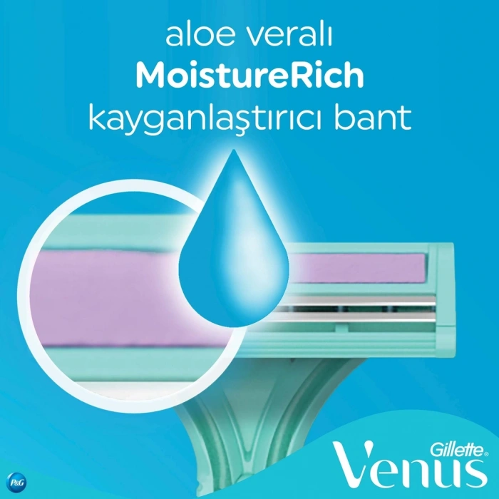 Gillette Simply Venus 2 Kullan At Kadın Tıraş Bıçağı 2li