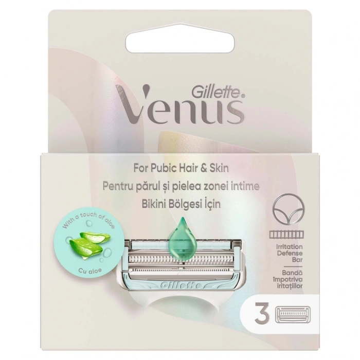 Gillette Venus Bikini Bölgesine Özel 3 Adet Yedek Başlık