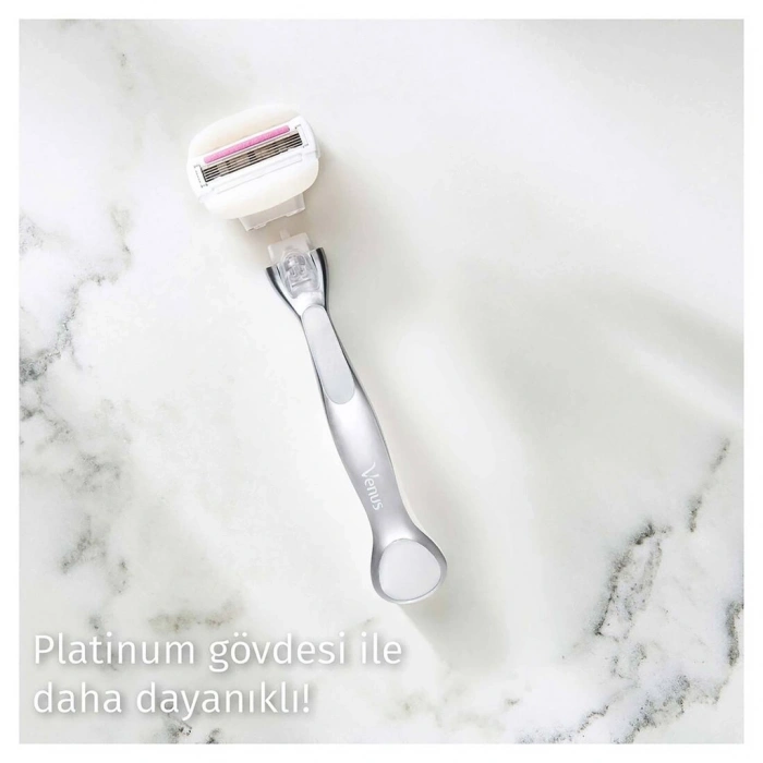 Gillette Venus Comfort Glide Sugarberry Tıraş Makinesi + 1 Adet Başlık