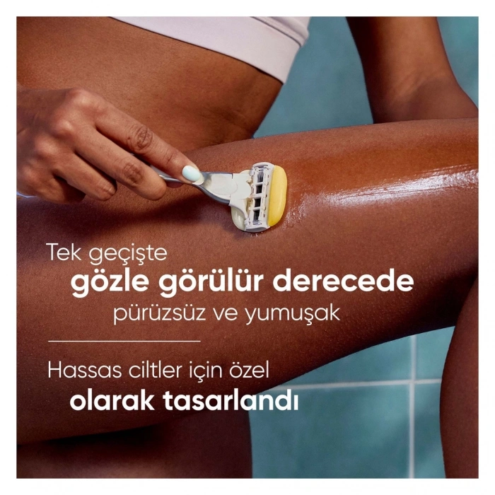 Gillette Venus Comfort Glide Sugarberry Tıraş Makinesi + 1 Adet Başlık
