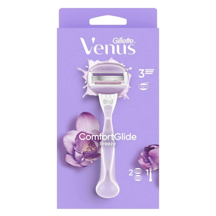 Gillette Venus ComfortGlide Breeze Tıraş Makinesi + 1 Yedek Tıraş Bıçağı