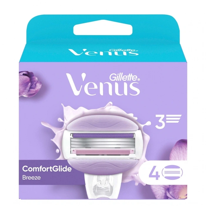 Gillette Venus ComfortGlide Breeze Yedek Kadın Tıraş Bıçağı 4lü Paket
