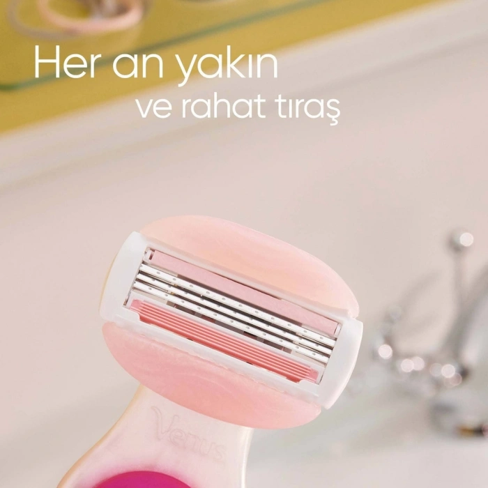 Gillette Venus ComfortGlide Snap Breeze Tıraş Makinesi (Seyahat Boyu)