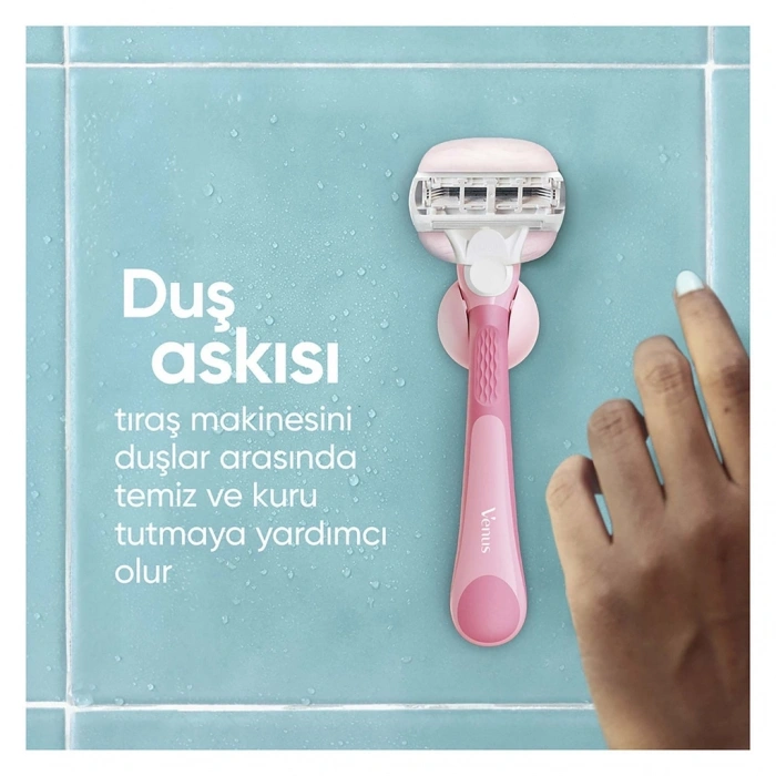 Gillette Venus ComfortGlide Sugarberry Kokulu Miami Kadın 5 Bıçaklı Tıraş Makinesi