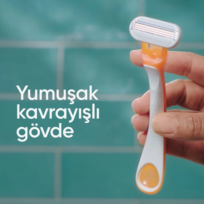 Gillette Venus Riviera 3 Bıçaklı Kullan At Kadın Tıraş Bıçağı 2li