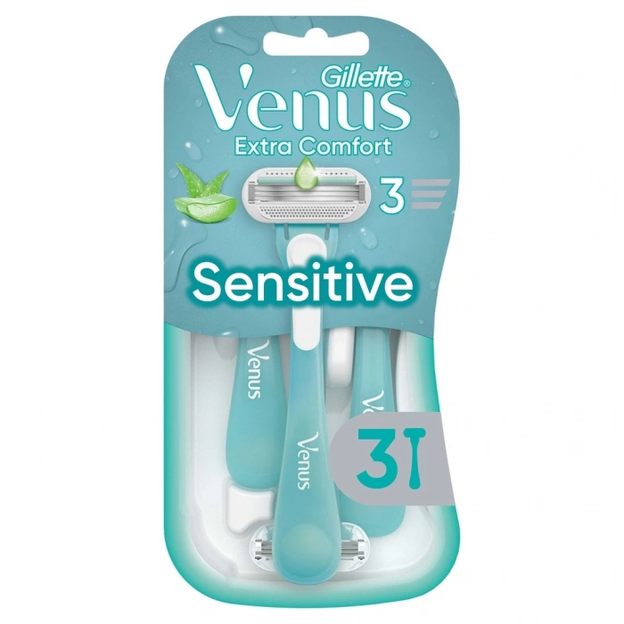 Gillette Venus Sensitive Kadın Tıraş Makinesi 3lü