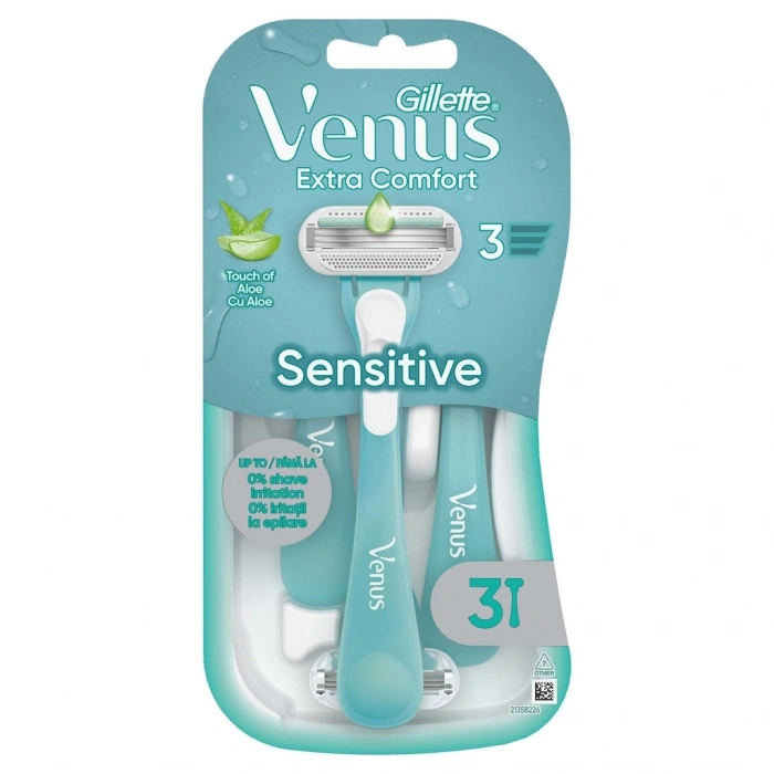 Gillette Venus Sensitive Kadın Tıraş Makinesi 3lü