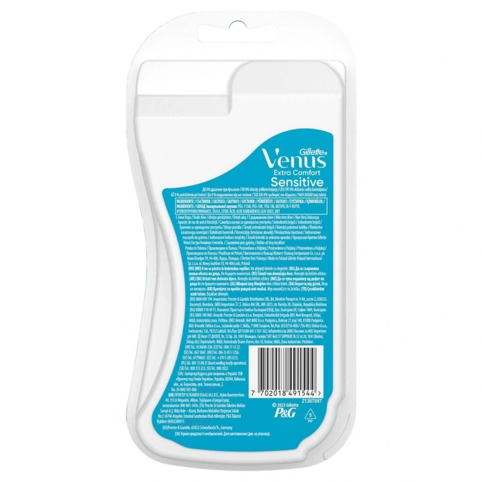 Gillette Venus Sensitive Kadın Tıraş Makinesi 3lü