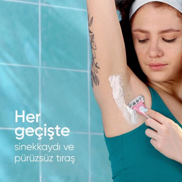 Gillette Venus Smooth Miami Kadın Tıraş Bıçakları 3lü Kadın Kullan At Tıraş Bıçakları
