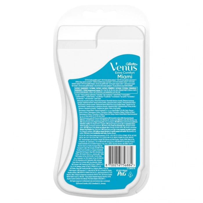 Gillette Venus Smooth Miami Kadın Tıraş Bıçakları 3lü Kadın Kullan At Tıraş Bıçakları